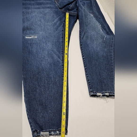 Lane Bryant Jeggings High-Rise Flex Magic Waistband Distressed Denim Jeans 26 - Picture 13 of 15